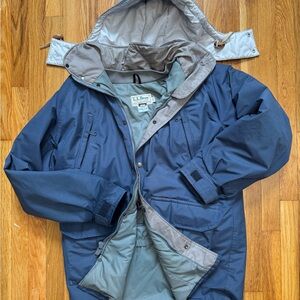 Vintage L.L. Bean Maine Warden's Down Parka Mens Large Gore-Tex *sm. flaw*